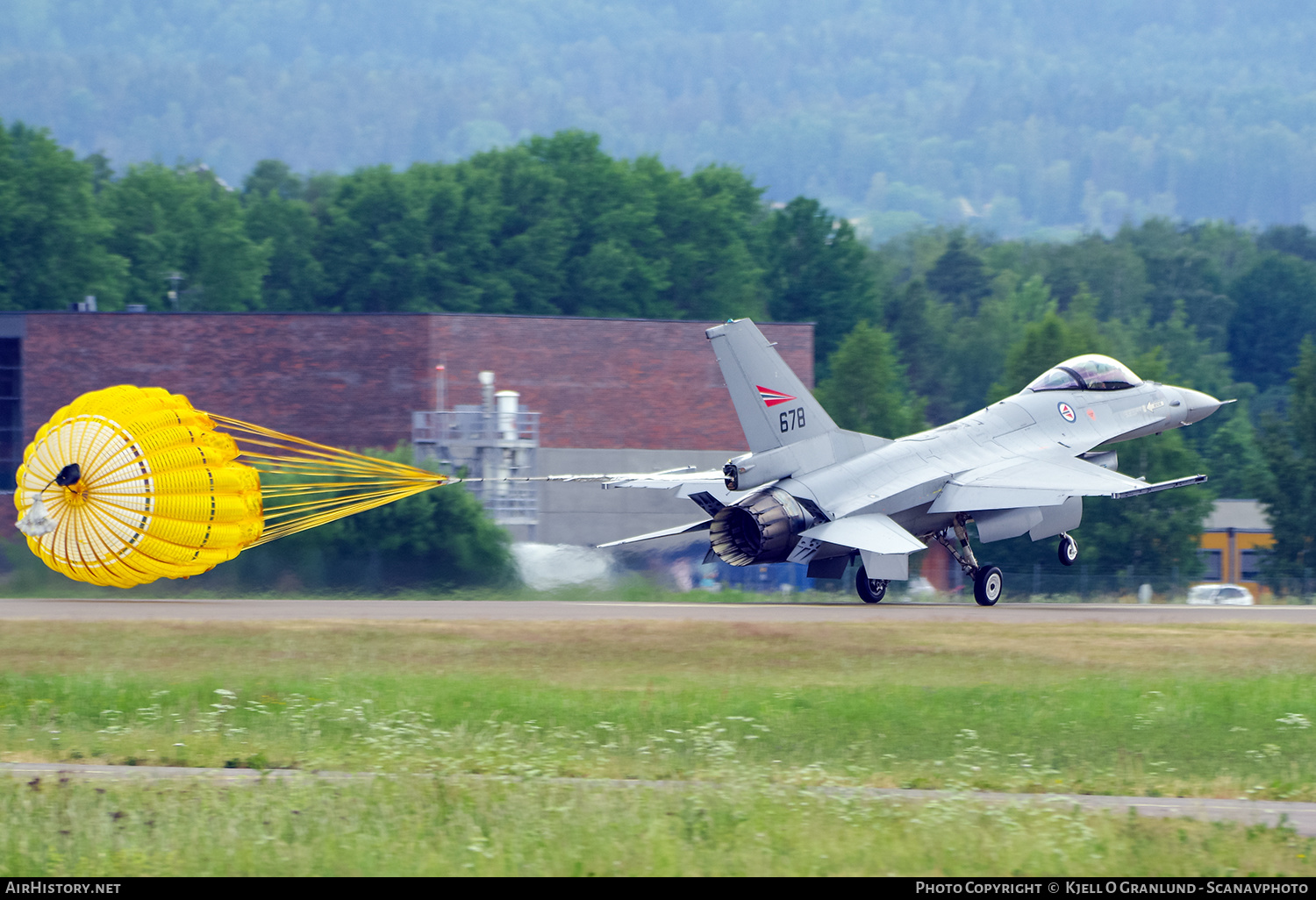 Aircraft Photo of 678 | General Dynamics F-16AM Fighting Falcon | Norway - Air Force | AirHistory.net #579715
