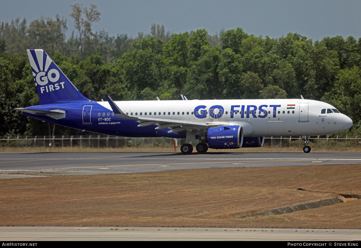 Aircraft Photo of VT-WDC | Airbus A320-271N | Go First | AirHistory.net #579734
