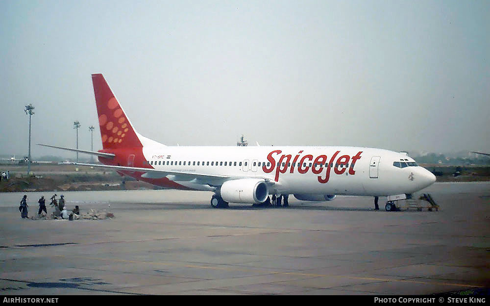 Aircraft Photo of VT-SPC | Boeing 737-85F | SpiceJet | AirHistory.net #579739