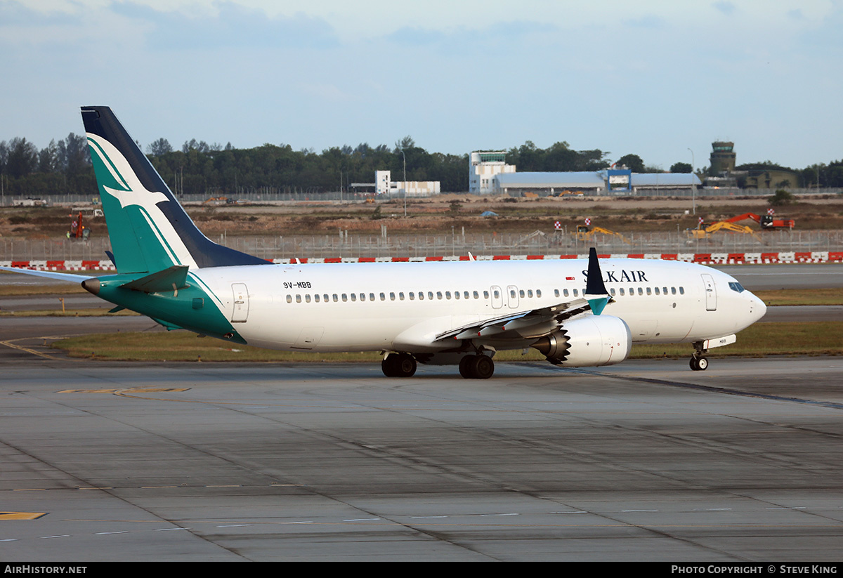 Aircraft Photo of 9V-MBB | Boeing 737-8 Max 8 | SilkAir | AirHistory.net #579744