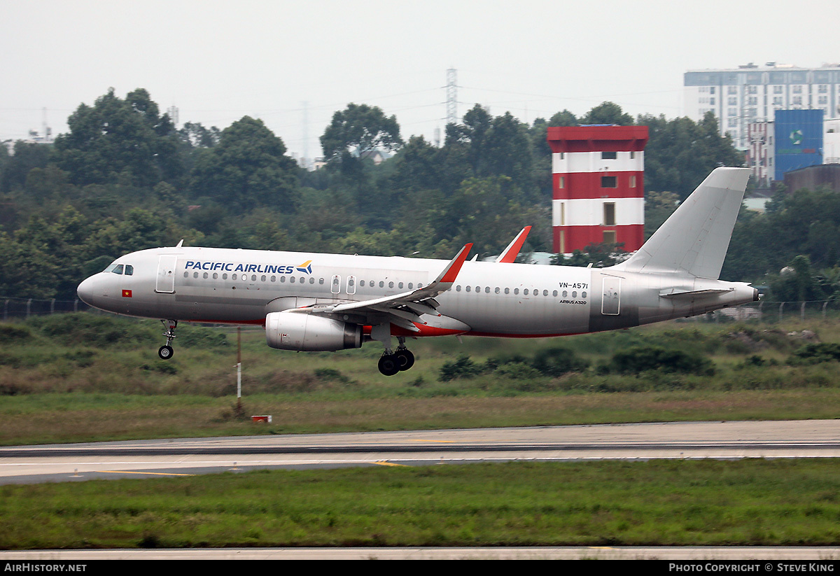Aircraft Photo of VN-A571 | Airbus A320-232 | Pacific Airlines | AirHistory.net #579745