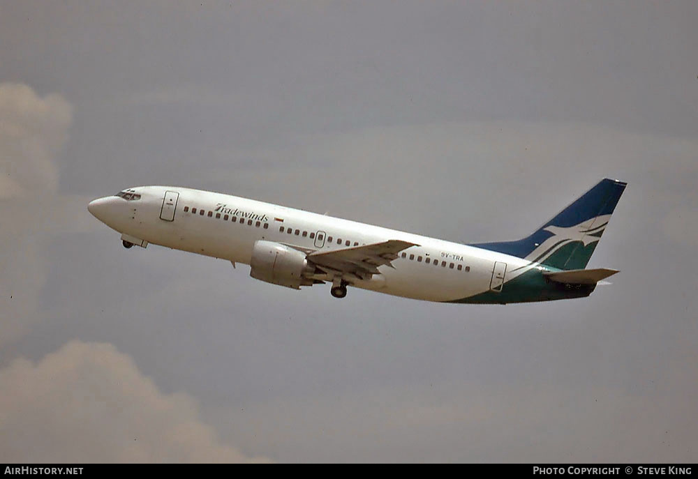 Aircraft Photo of 9V-TRA | Boeing 737-3Y0 | Tradewinds Airlines | AirHistory.net #579750