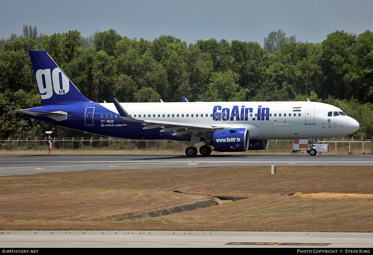 Aircraft Photo of VT-WGD | Airbus A320-271N | GoAir | AirHistory.net #579758