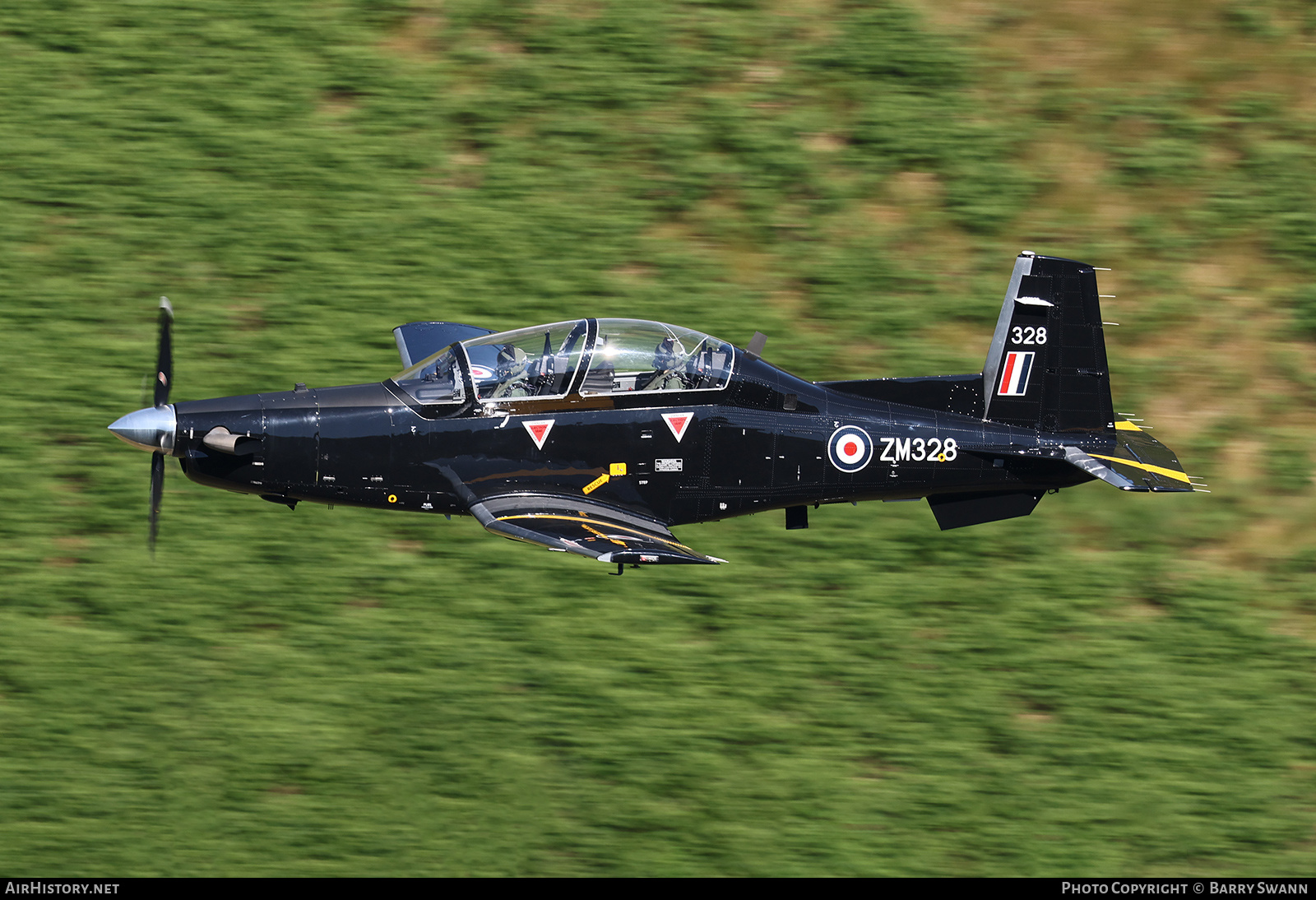 Aircraft Photo of ZM328 | Beechcraft T-6C Texan T1 | UK - Air Force | AirHistory.net #579763