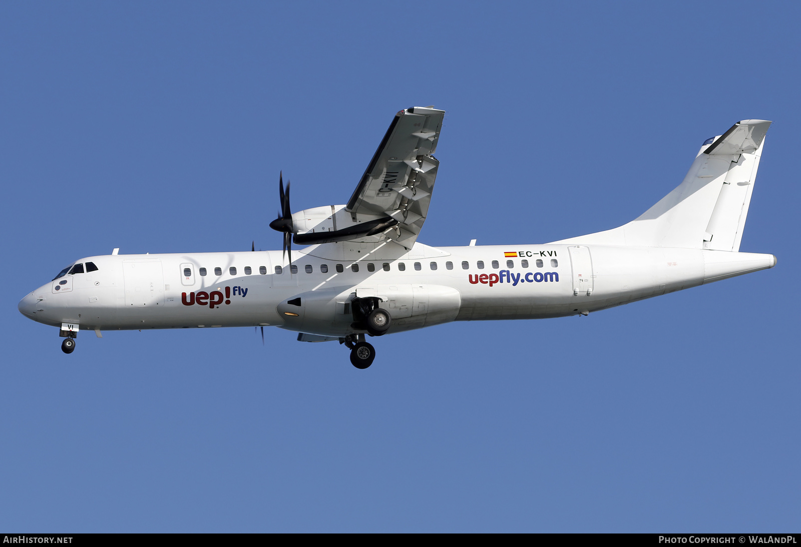 Aircraft Photo of EC-KVI | ATR ATR-72-500 (ATR-72-212A) | Uep!Fly | AirHistory.net #579767