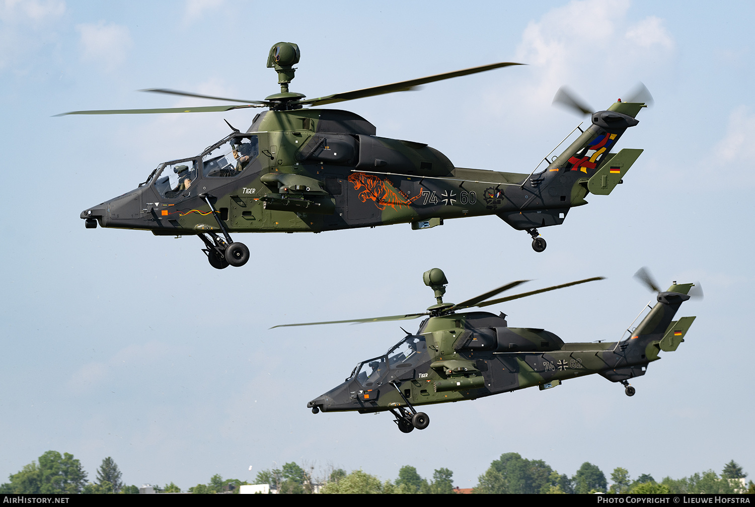 Aircraft Photo of 7460 | Eurocopter EC-665 Tiger UHT | Germany - Army | AirHistory.net #579777