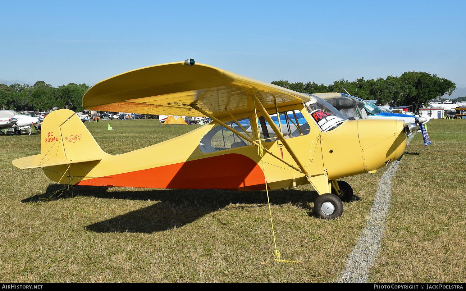Aircraft Photo of N3894E / NC3894E | Aeronca 7BCM Champion | AirHistory.net #579780