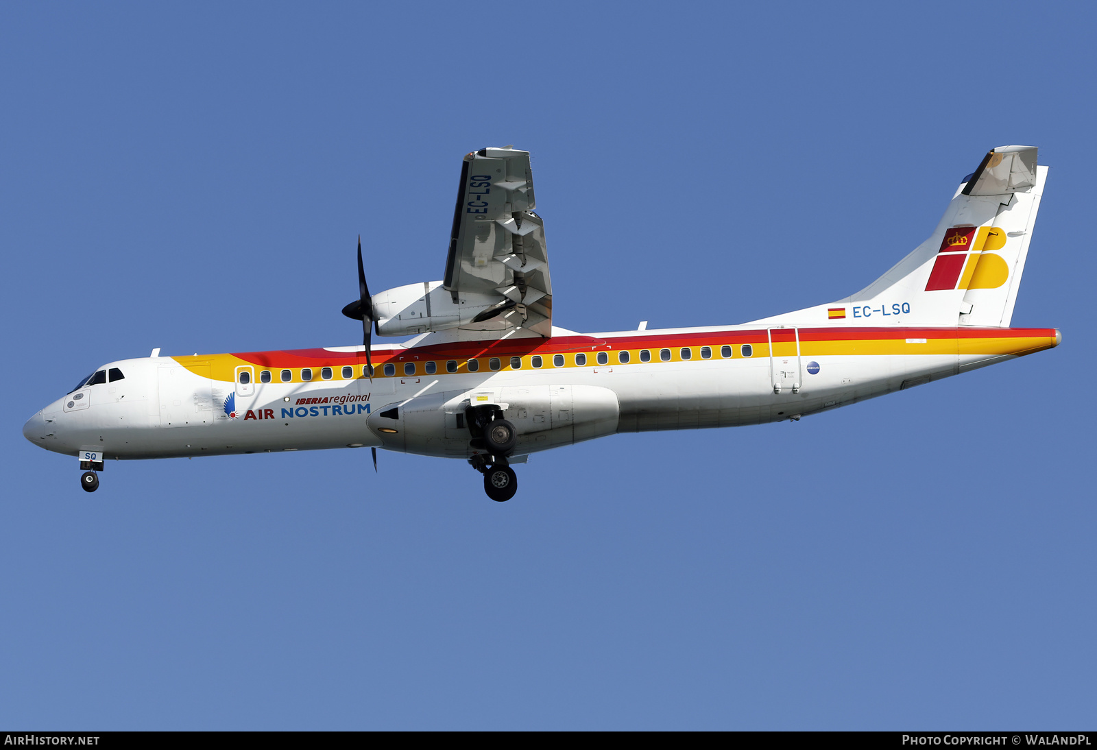 Aircraft Photo of EC-LSQ | ATR ATR-72-600 (ATR-72-212A) | Iberia Regional | AirHistory.net #579782