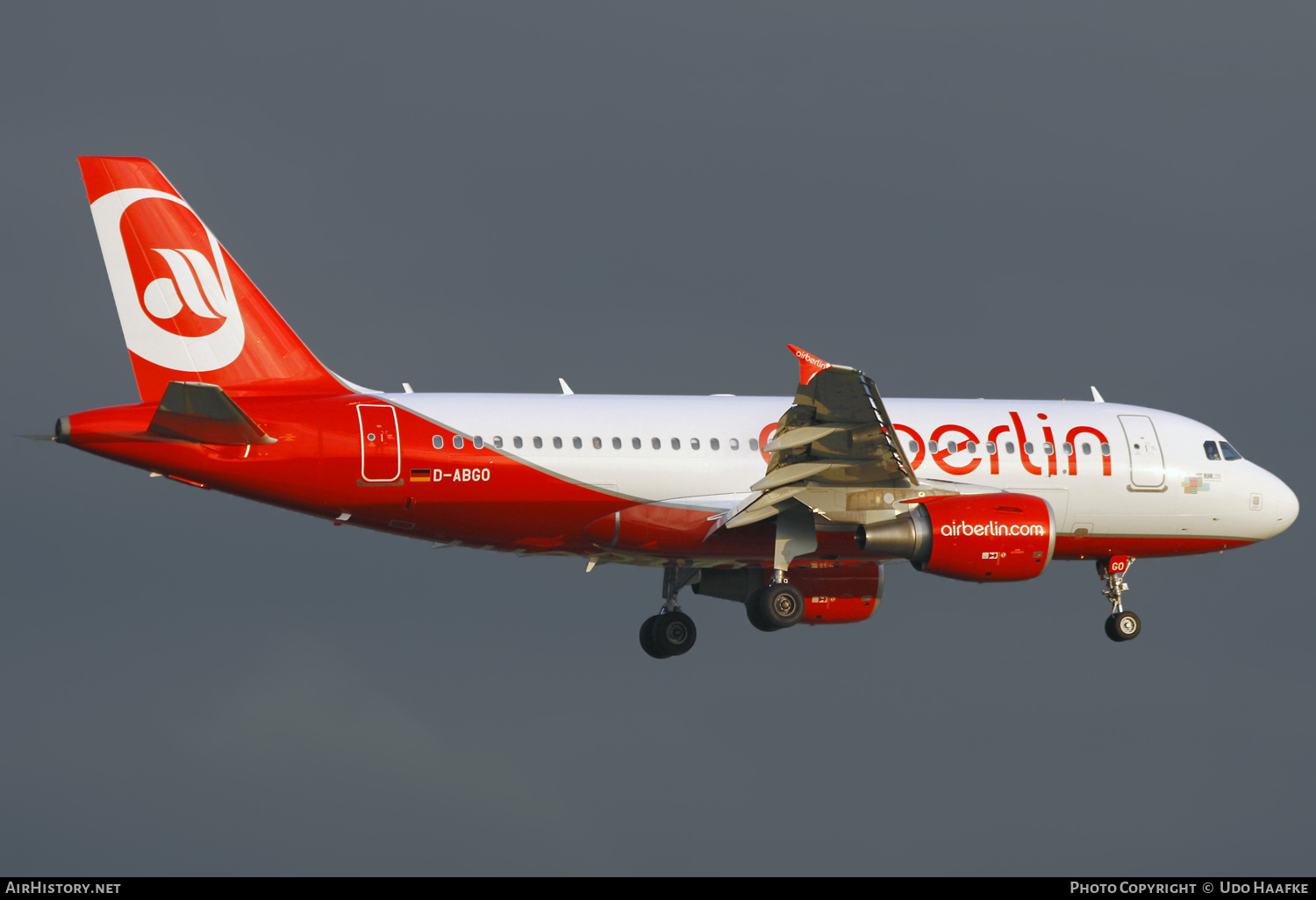 Aircraft Photo of D-ABGO | Airbus A319-112 | Air Berlin | AirHistory.net #579789