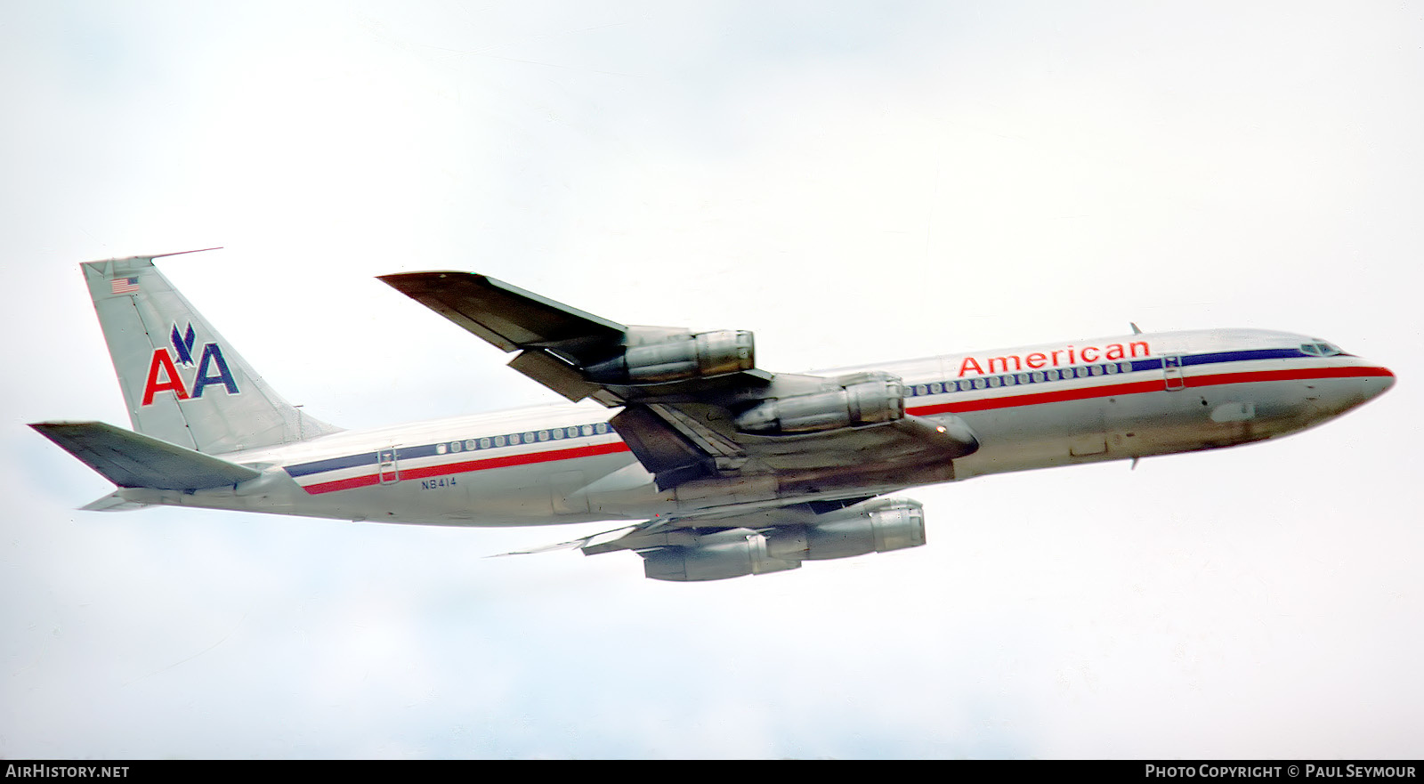 Aircraft Photo of N8414 | Boeing 707-323C | American Airlines | AirHistory.net #579800