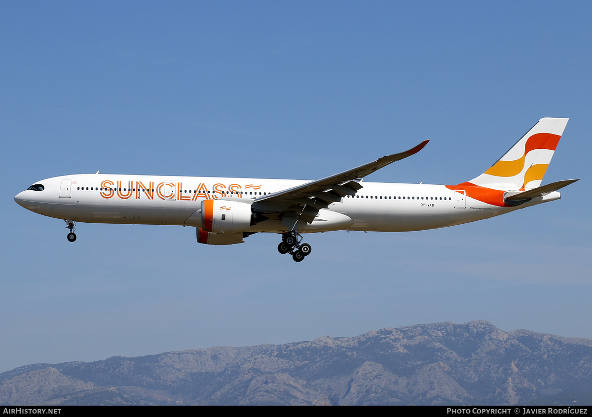 Aircraft Photo of OY-VKO | Airbus A330-941N | Sunclass Airlines | AirHistory.net #579801