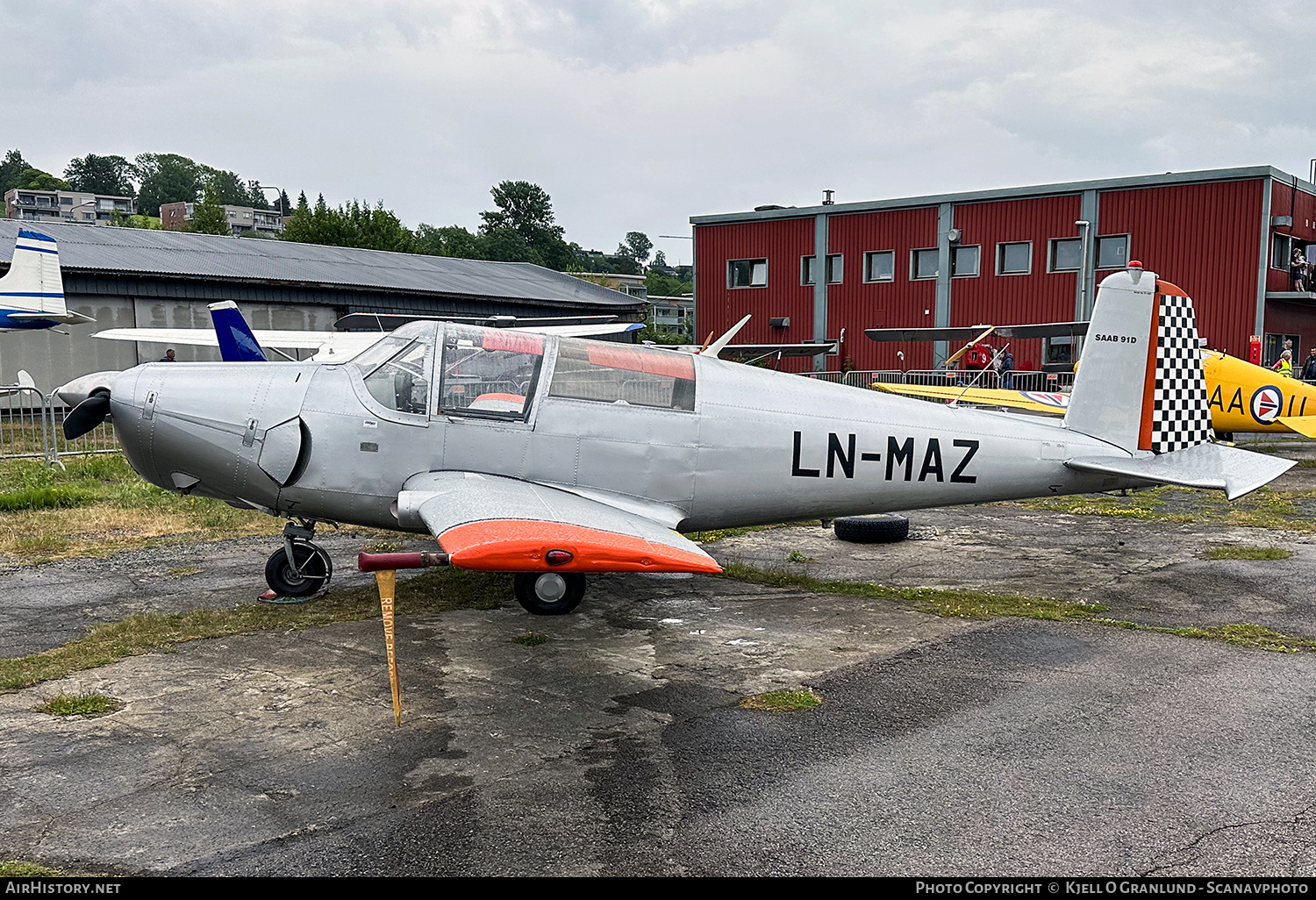 Aircraft Photo of LN-MAZ | Saab 91D Safir | AirHistory.net #579810