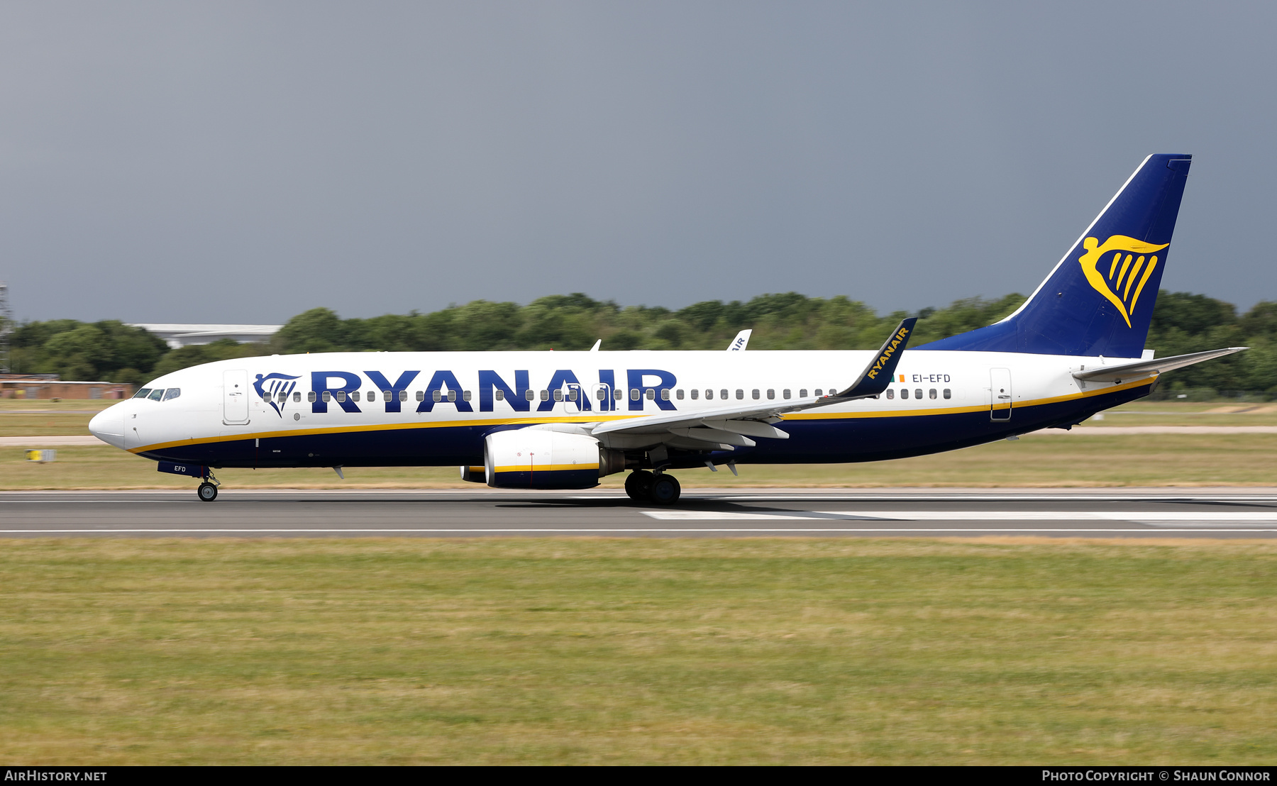 Aircraft Photo of EI-EFD | Boeing 737-8AS | Ryanair | AirHistory.net #579820