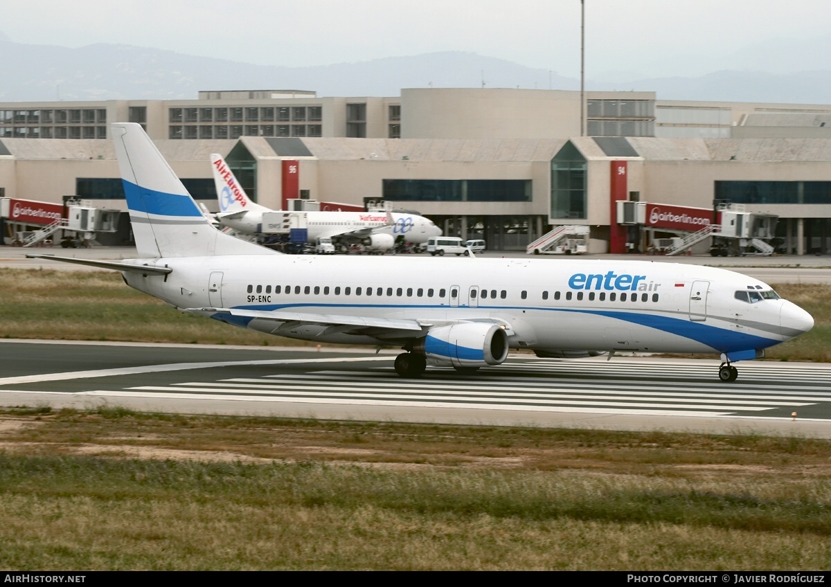 Aircraft Photo of SP-ENC | Boeing 737-4Q8 | Enter Air | AirHistory.net #579835