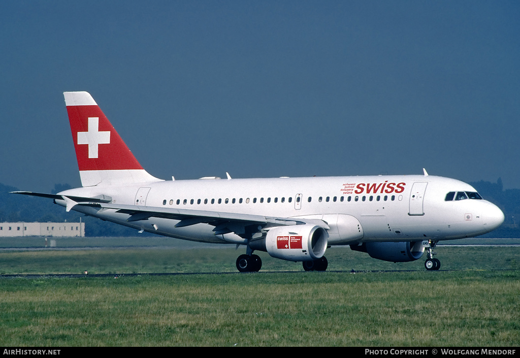 Aircraft Photo of HB-IPR | Airbus A319-112 | Swiss International Air Lines | AirHistory.net #579853