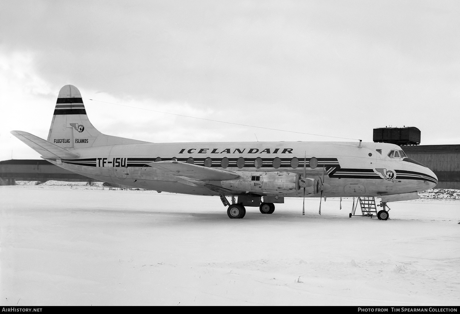 Aircraft Photo of TF-ISU | Vickers 759D Viscount | Icelandair - Flugfélag Íslands | AirHistory.net #579867