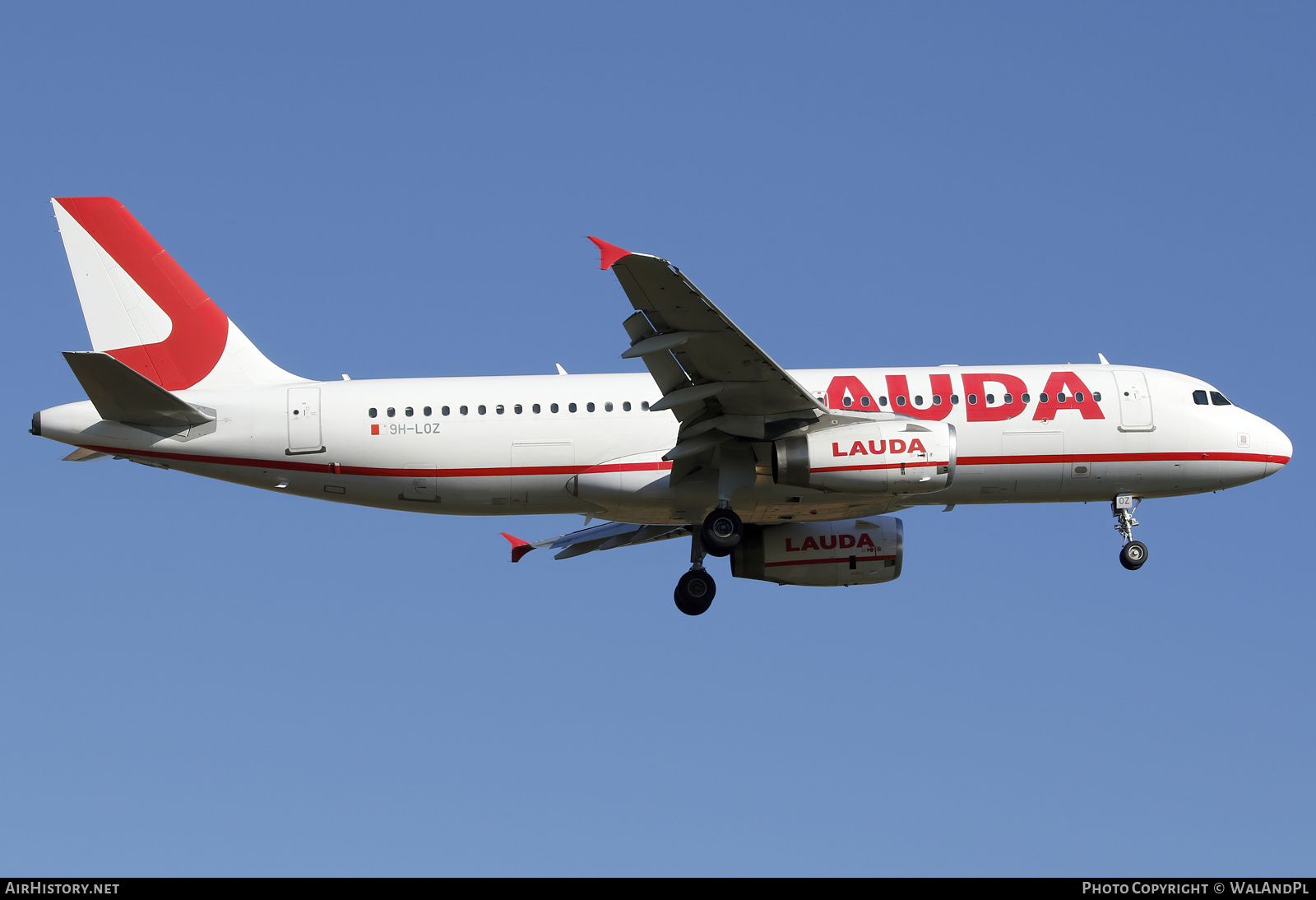 Aircraft Photo of 9H-LOZ | Airbus A320-232 | Lauda | AirHistory.net #579893