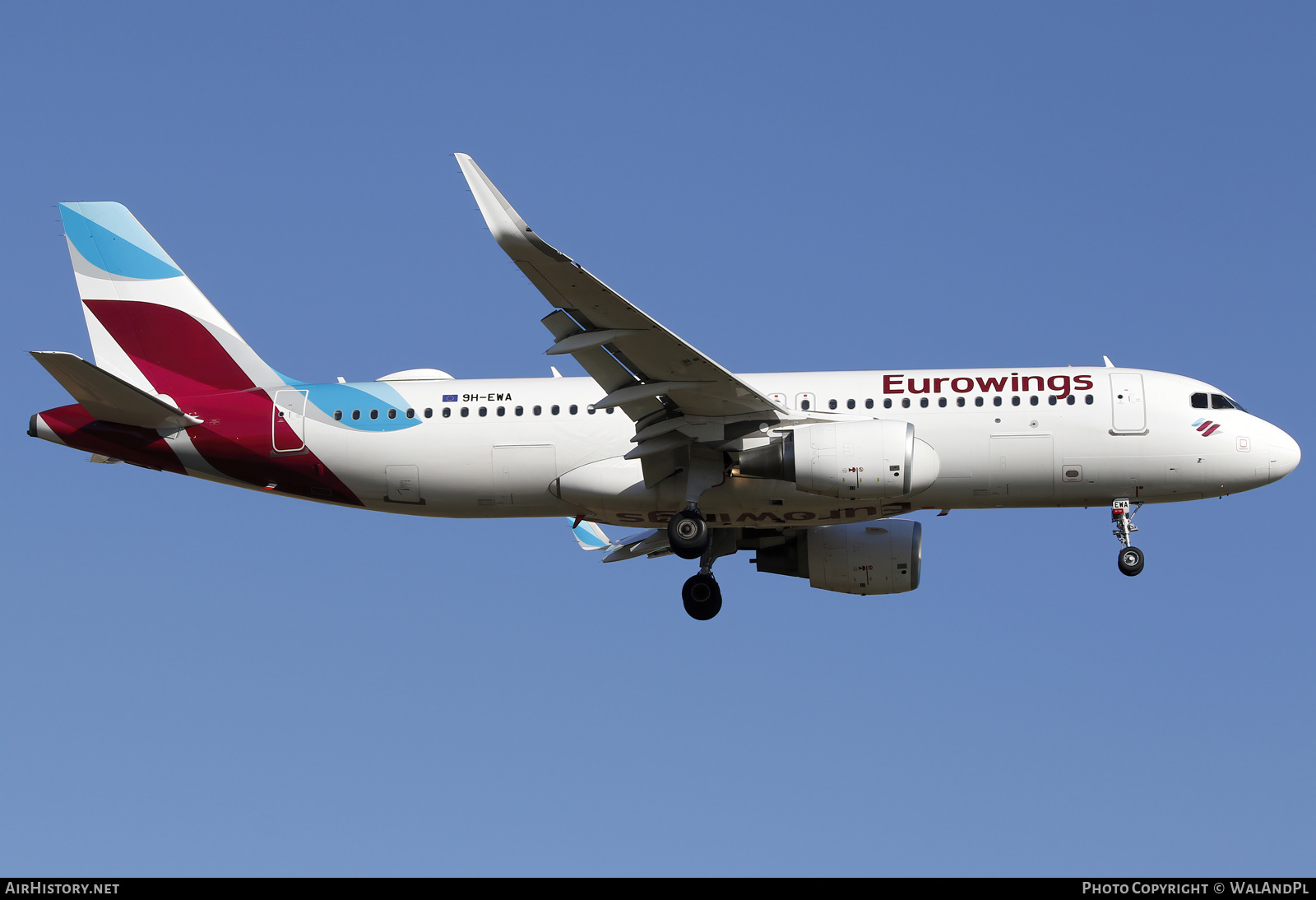 Aircraft Photo of 9H-EWA | Airbus A320-214 | Eurowings | AirHistory.net #579899
