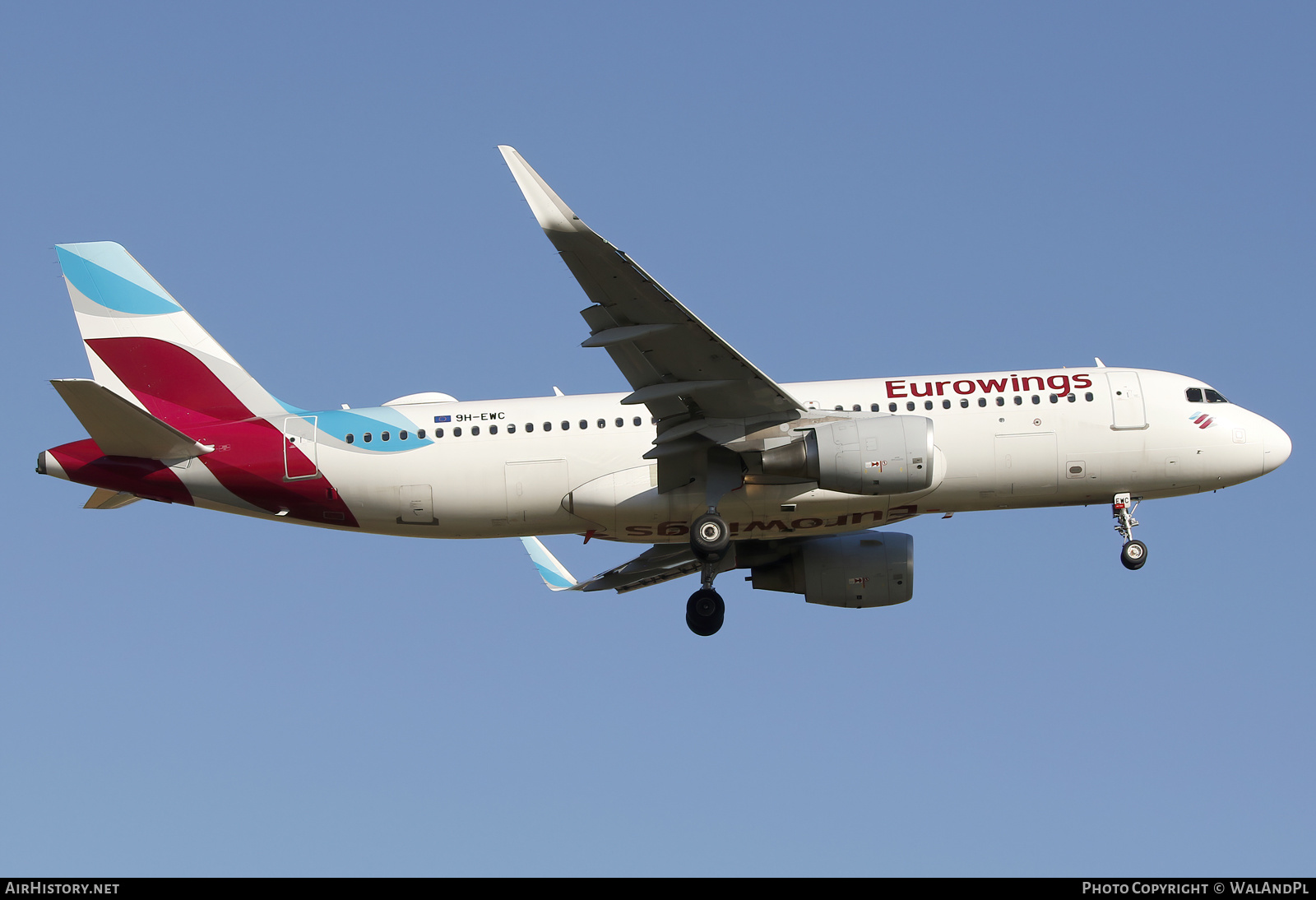 Aircraft Photo of 9H-EWC | Airbus A320-214 | Eurowings | AirHistory.net #579903