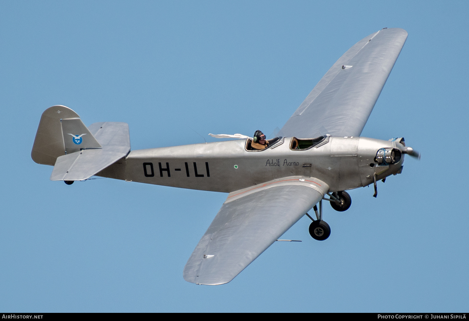 Aircraft Photo of OH-ILI | Klemm L-25D VII R | TLK - Turun Lentokerho | AirHistory.net #579912