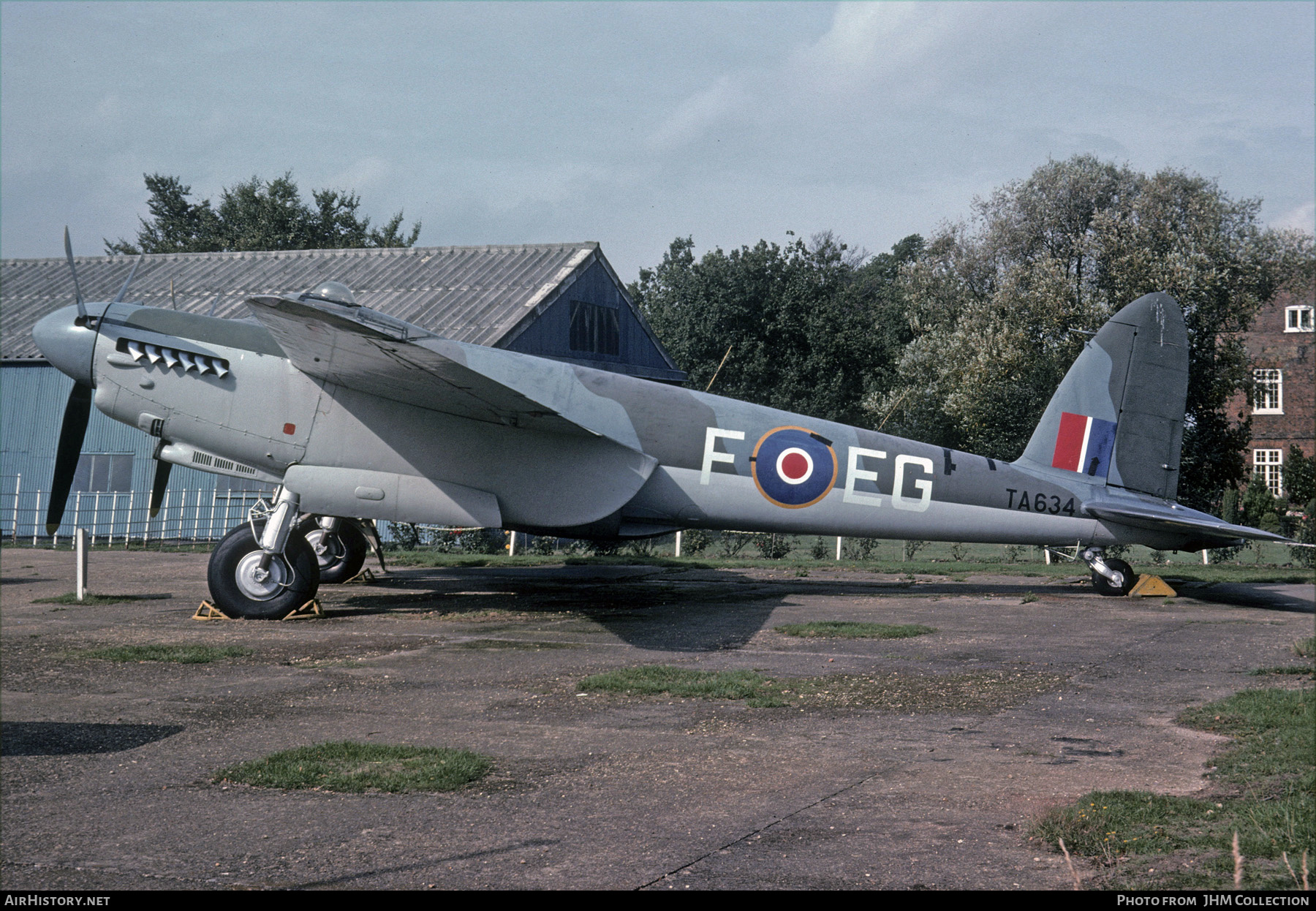 Aircraft Photo of TA634 | De Havilland D.H. 98 Mosquito TT35 | UK - Air Force | AirHistory.net #579951
