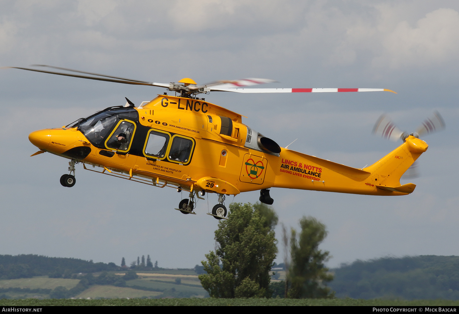 Aircraft Photo of G-LNCC | Leonardo AW-169 | Lincs and Notts Air Ambulance | AirHistory.net #579960