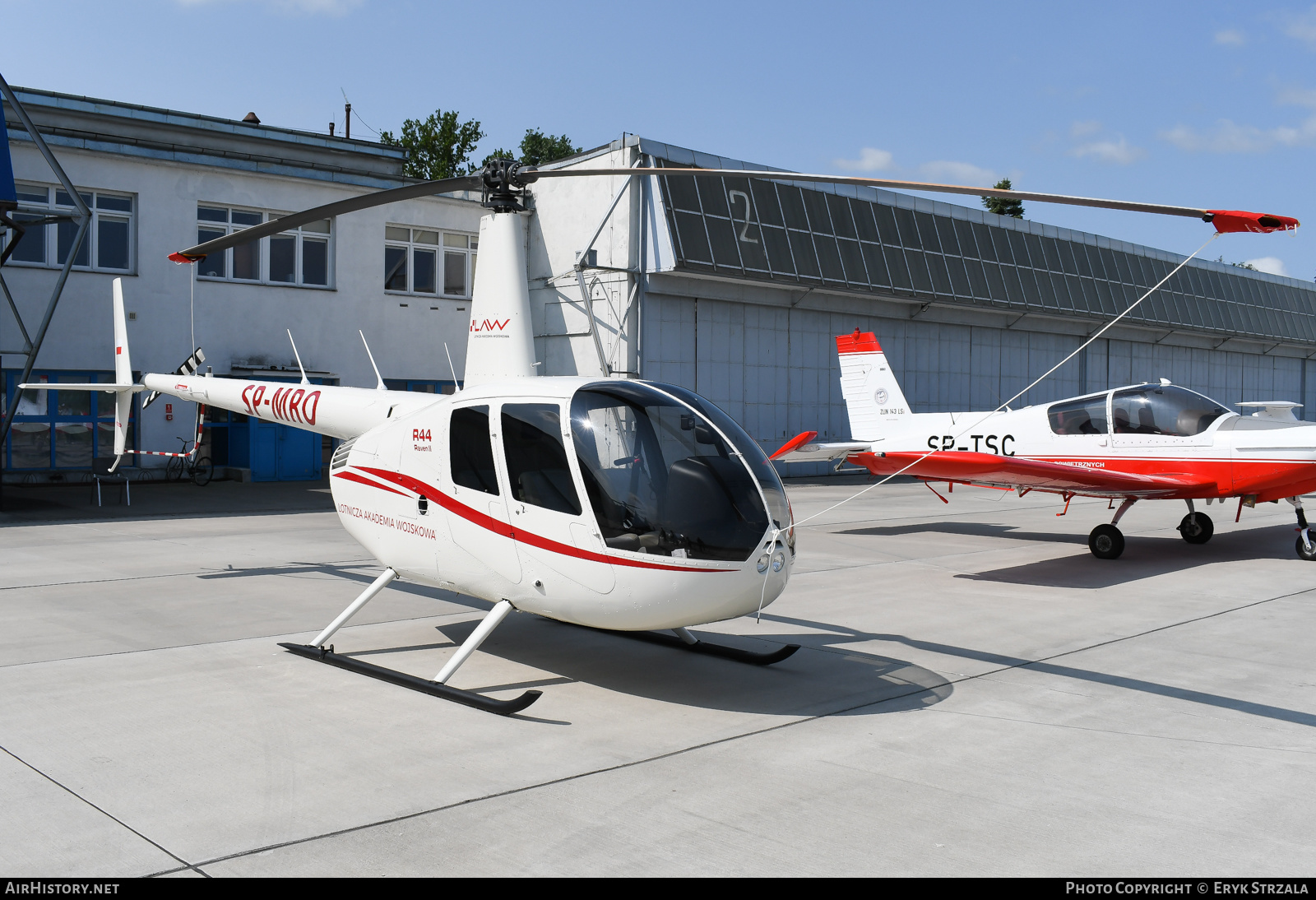 Aircraft Photo of SP-MRO | Robinson R-44 Raven II | Lotnicza Akademia Wojskowa - LAW | AirHistory.net #579964