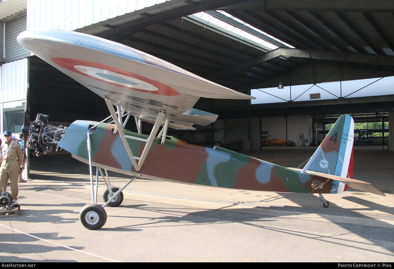 Aircraft Photo of F-AZAB | CFA D.7 Cri Cri Major | AirHistory.net #579971