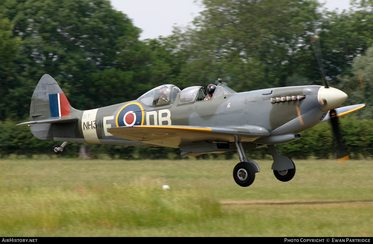 Aircraft Photo of G-CICK / NH341 | Supermarine 509 Spitfire T9 | UK - Air Force | AirHistory.net #579978