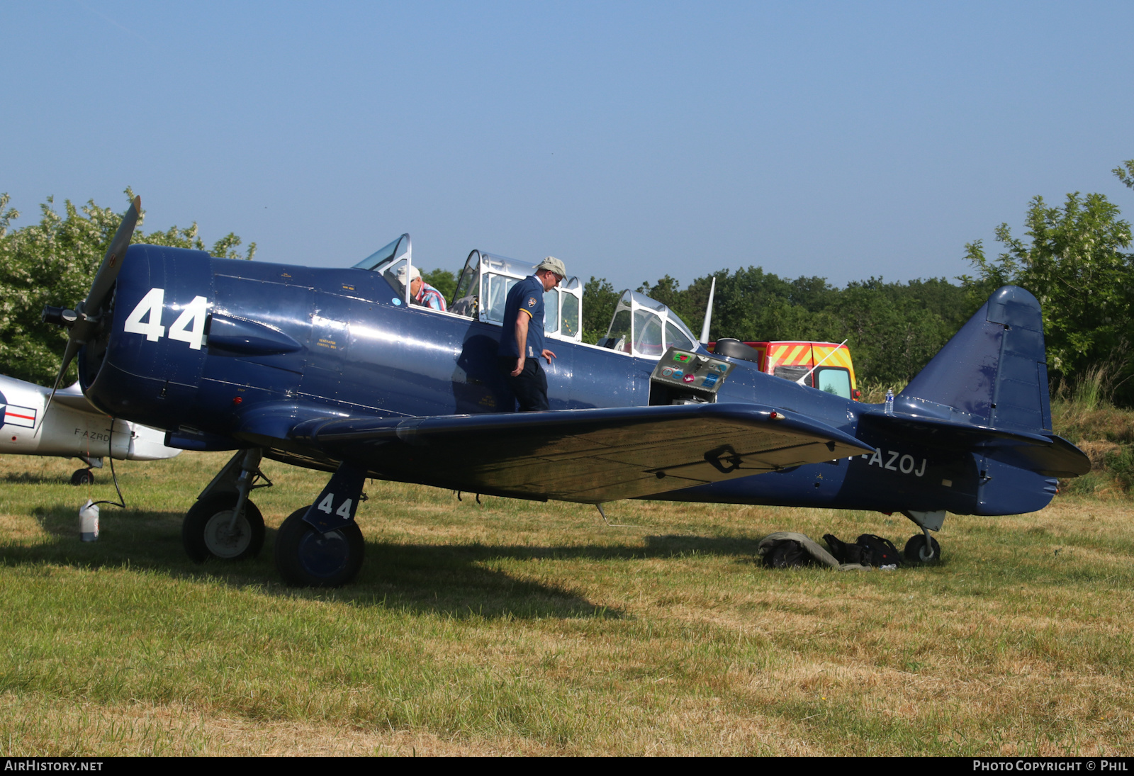 Aircraft Photo of F-AZOJ | North American Harvard Mk4 | AirHistory.net #579981