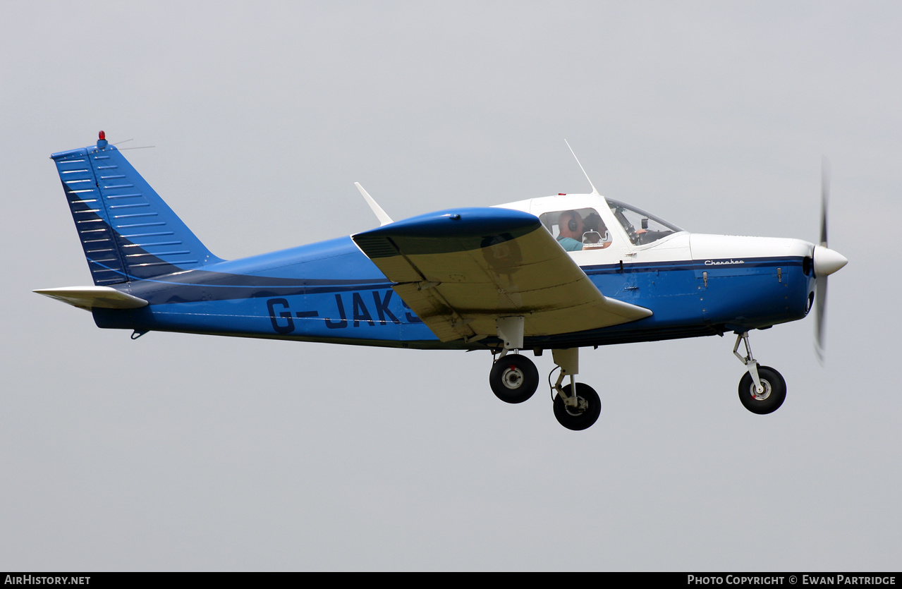 Aircraft Photo of G-JAKS | Piper PA-28-160 Cherokee | AirHistory.net #579983