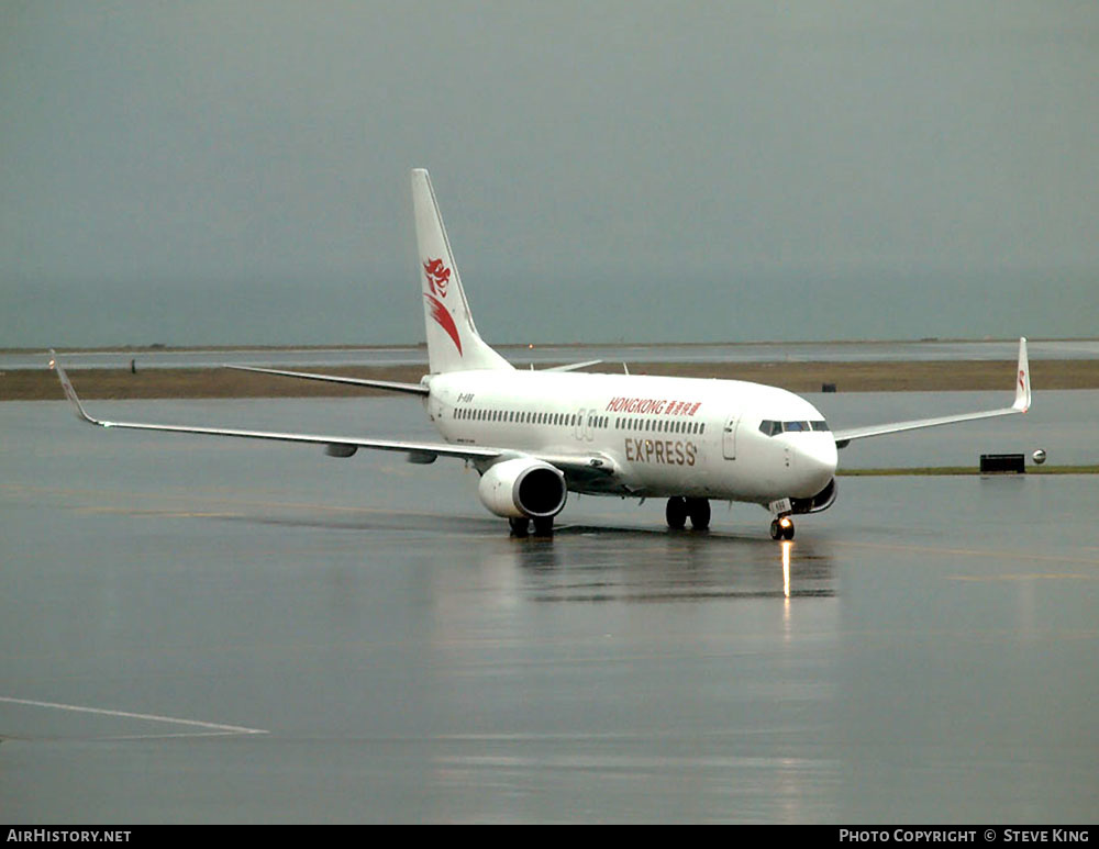 Aircraft Photo of B-KBR | Boeing 737-8Q8 | Hong Kong Express | AirHistory.net #579984