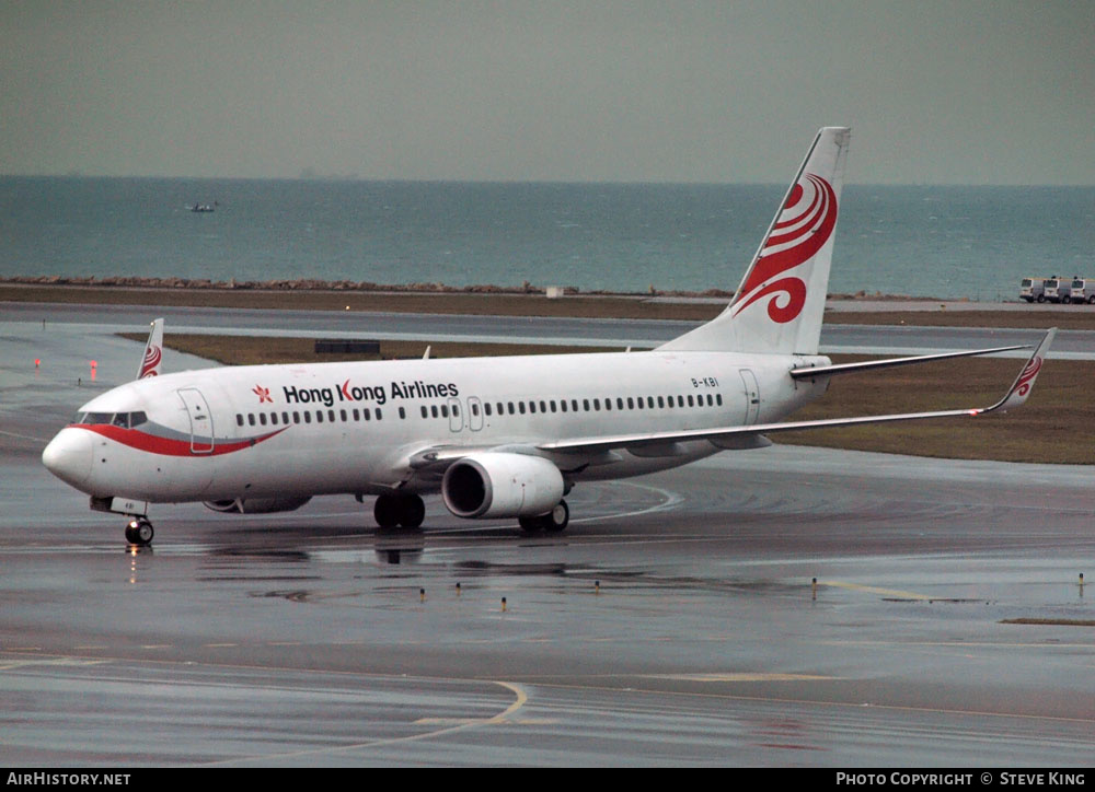 Aircraft Photo of B-KBI | Boeing 737-8Q8 | Hong Kong Airlines | AirHistory.net #579992