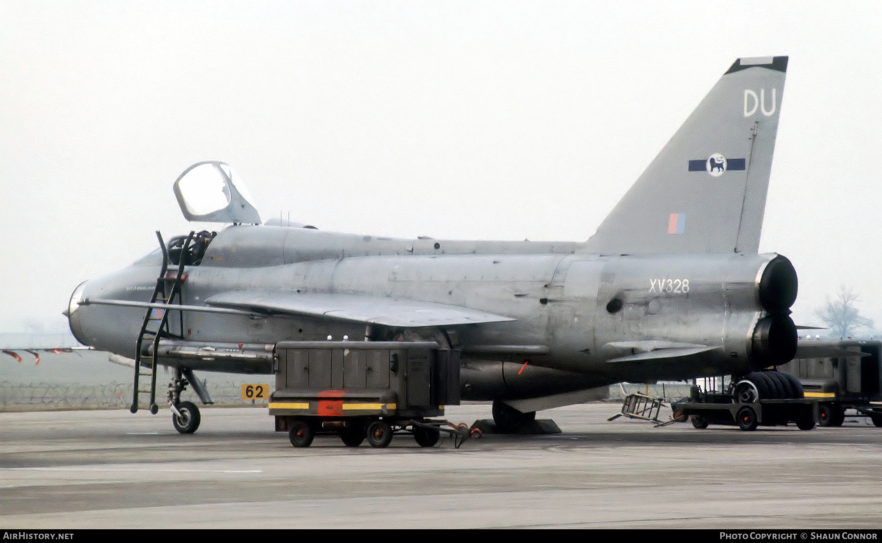 Aircraft Photo of XV328 | English Electric Lightning T5 | UK - Air Force | AirHistory.net #579997