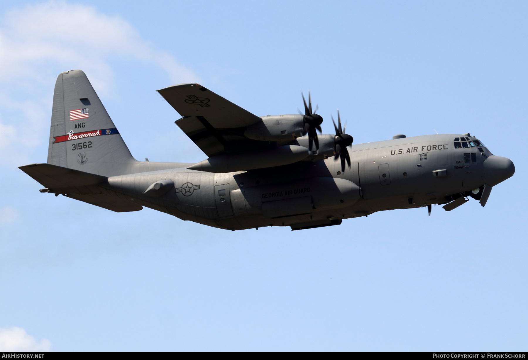 Aircraft Photo of 93-1562 / 31562 | Lockheed C-130H Hercules | USA - Air Force | AirHistory.net #580057
