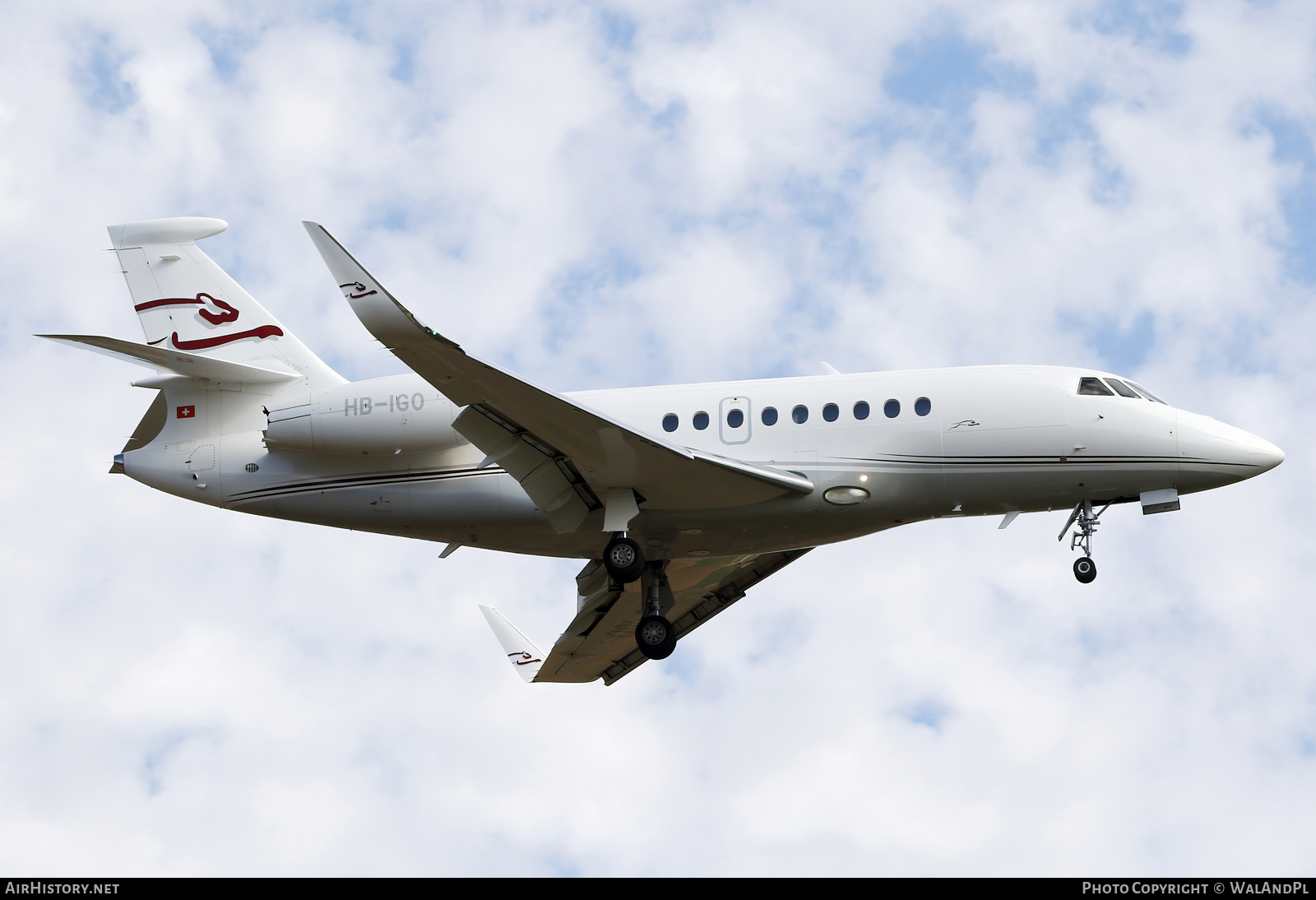 Aircraft Photo of HB-IGO | Dassault Falcon 2000EX | Cat Aviation | AirHistory.net #580061