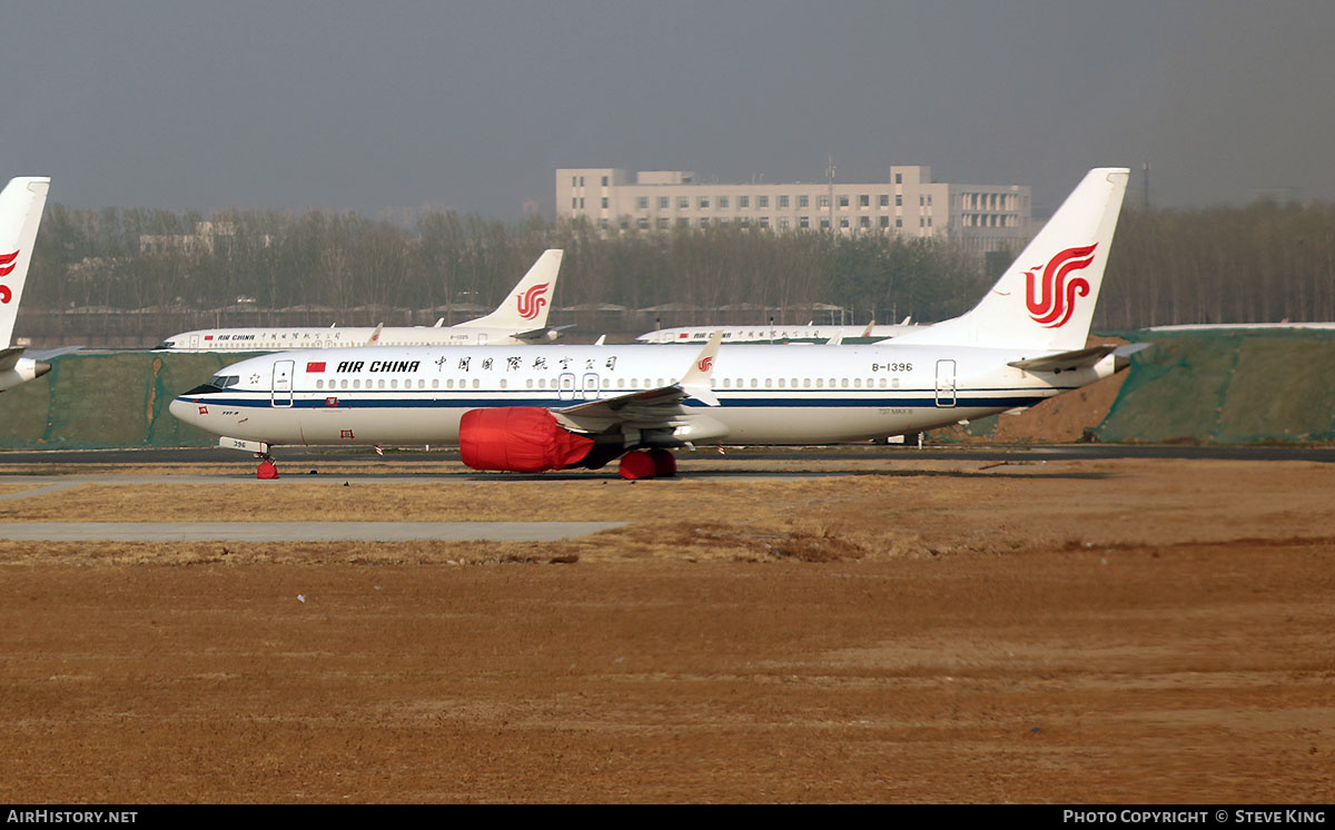 Aircraft Photo of B-1396 | Boeing 737-8 Max 8 | Air China | AirHistory.net #580080