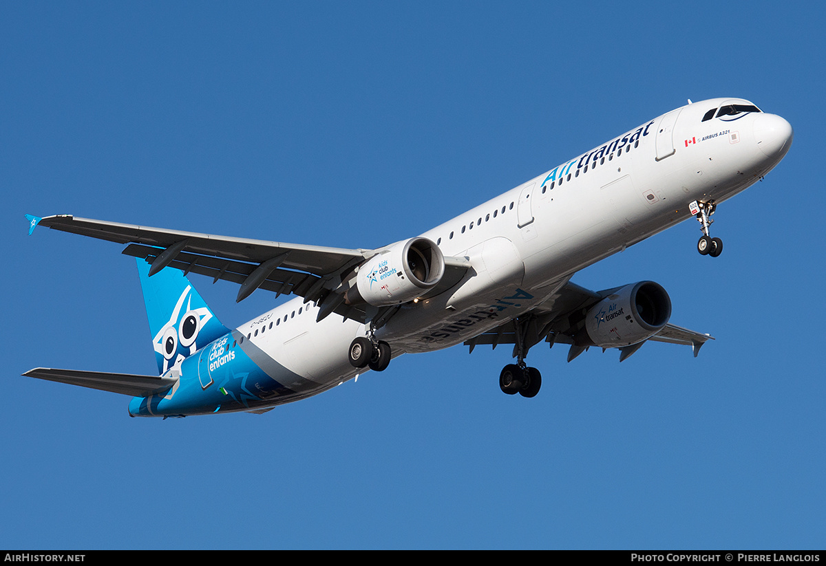Aircraft Photo of C-GEZJ | Airbus A321-211 | Air Transat | AirHistory.net #580089