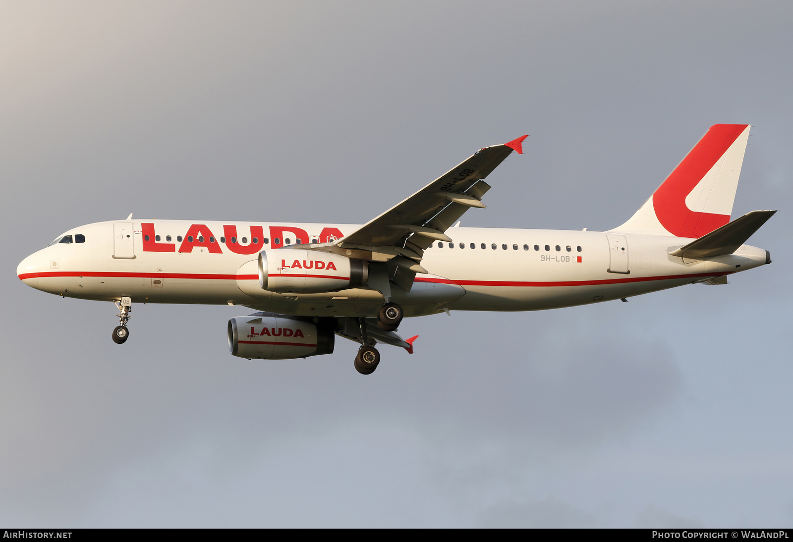 Aircraft Photo of 9H-LOB | Airbus A320-232 | Lauda Europe | AirHistory.net #580090