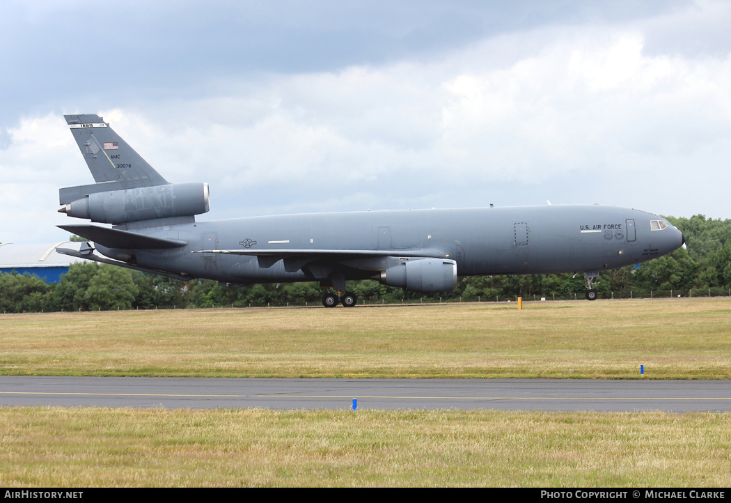 Aircraft Photo of 83-0076 / 30076 | McDonnell Douglas KC-10A Extender (DC-10-30CF) | USA - Air Force | AirHistory.net #580095