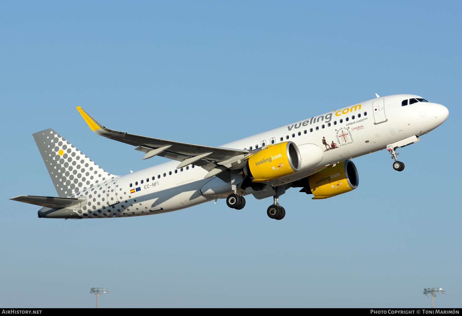 Aircraft Photo of EC-NFI | Airbus A320-271N | Vueling Airlines | AirHistory.net #580096