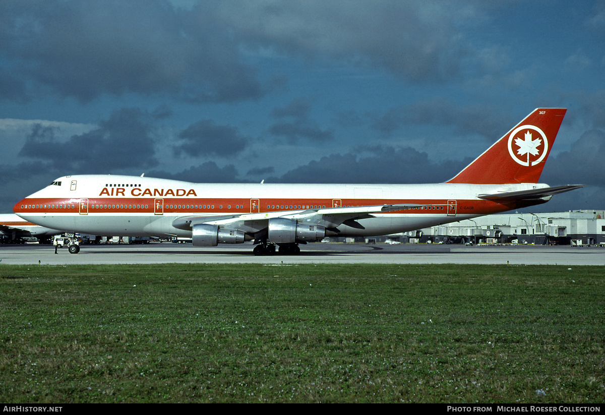 Aircraft Photo of C-GAGB | Boeing 747-233BM | Air Canada | AirHistory.net #580127
