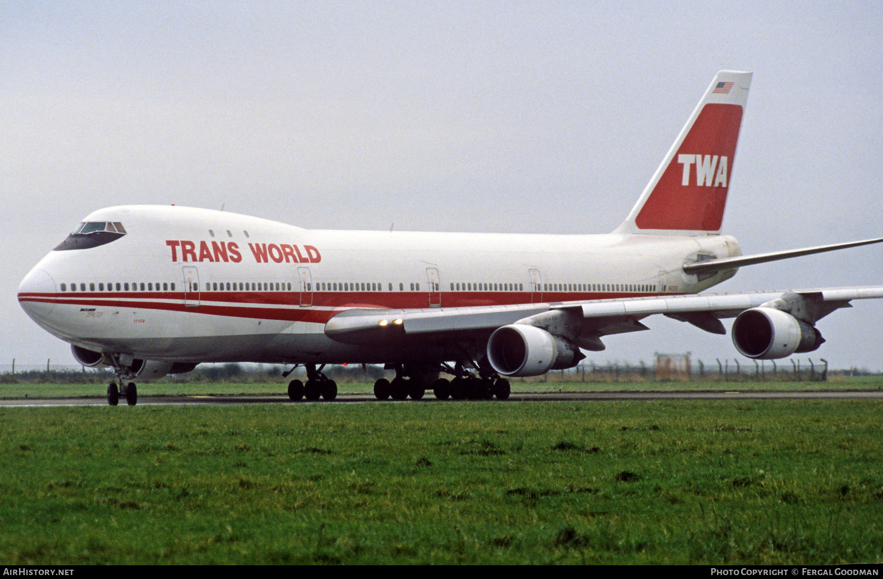 Aircraft Photo of N93109 | Boeing 747-131 | Trans World Airlines - TWA | AirHistory.net #580136