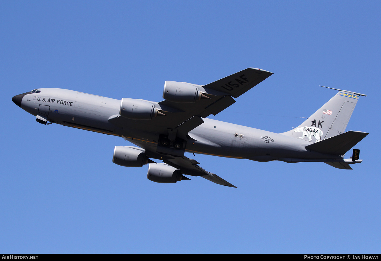 Aircraft Photo of 63-8043 / AF63-8043 | Boeing KC-135R Stratotanker | USA - Air Force | AirHistory.net #580187