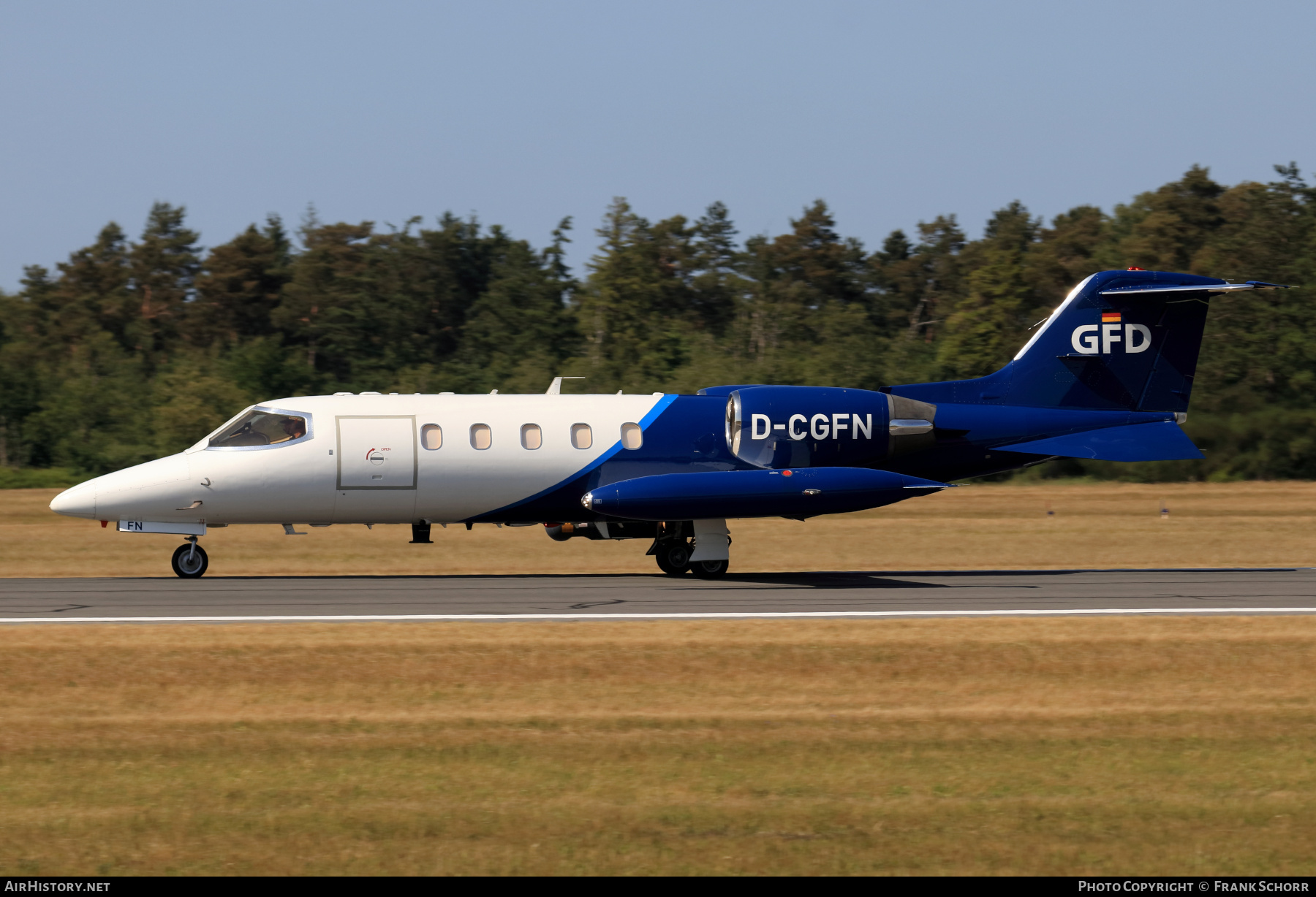 Aircraft Photo of D-CGFN | Learjet 35A | GFD - Gesellschaft für Flugzieldarstellung | AirHistory.net #580204