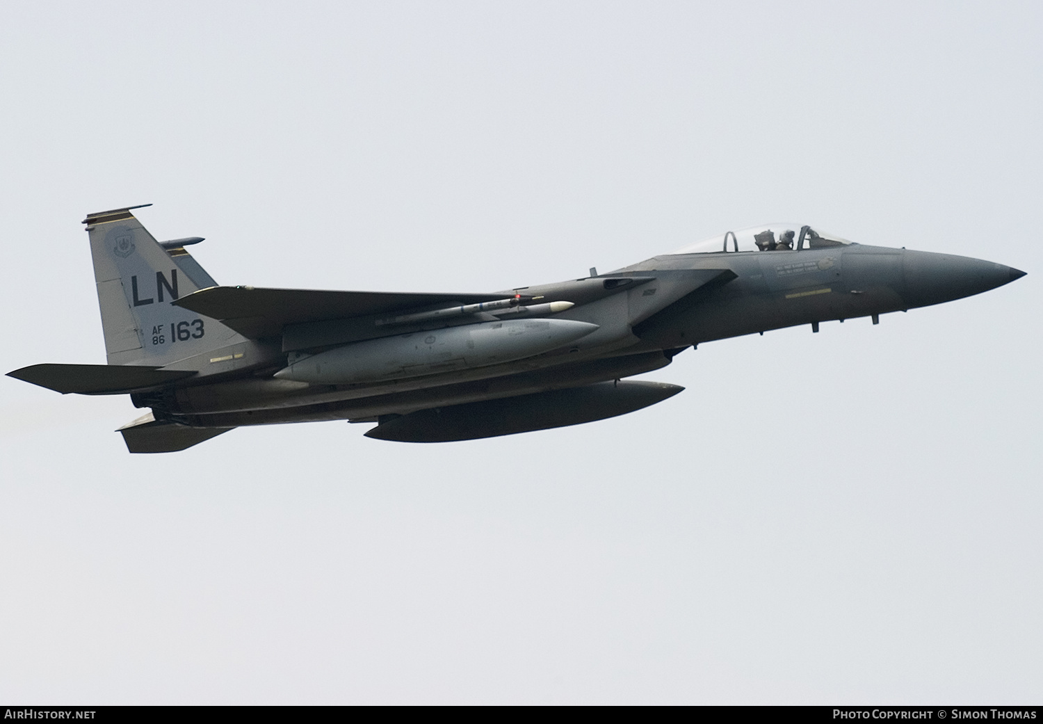 Aircraft Photo of 86-0163 / AF86-163 | McDonnell Douglas F-15C Eagle | USA - Air Force | AirHistory.net #580207