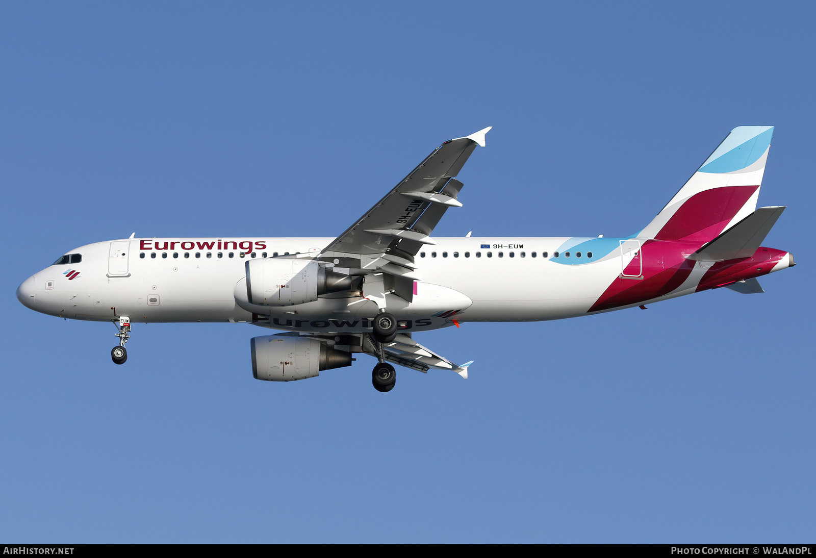 Aircraft Photo of 9H-EUW | Airbus A320-214 | Eurowings | AirHistory.net #580219