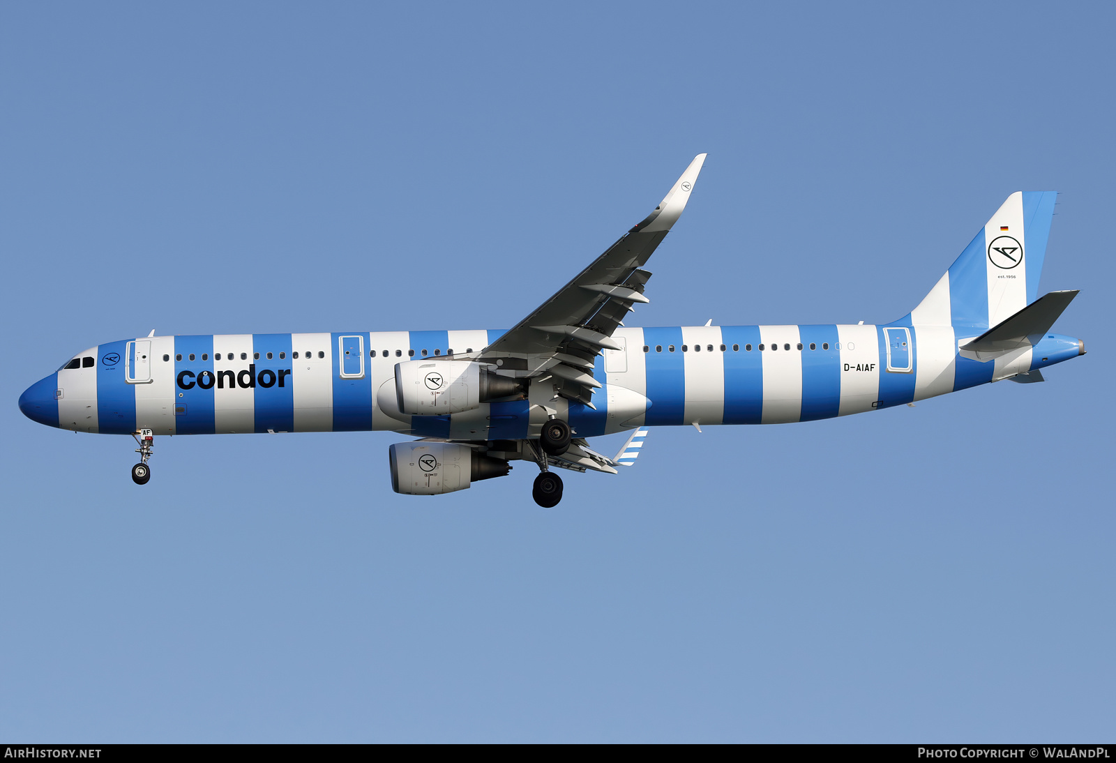 Aircraft Photo of D-AIAF | Airbus A321-211 | Condor Flugdienst | AirHistory.net #580220