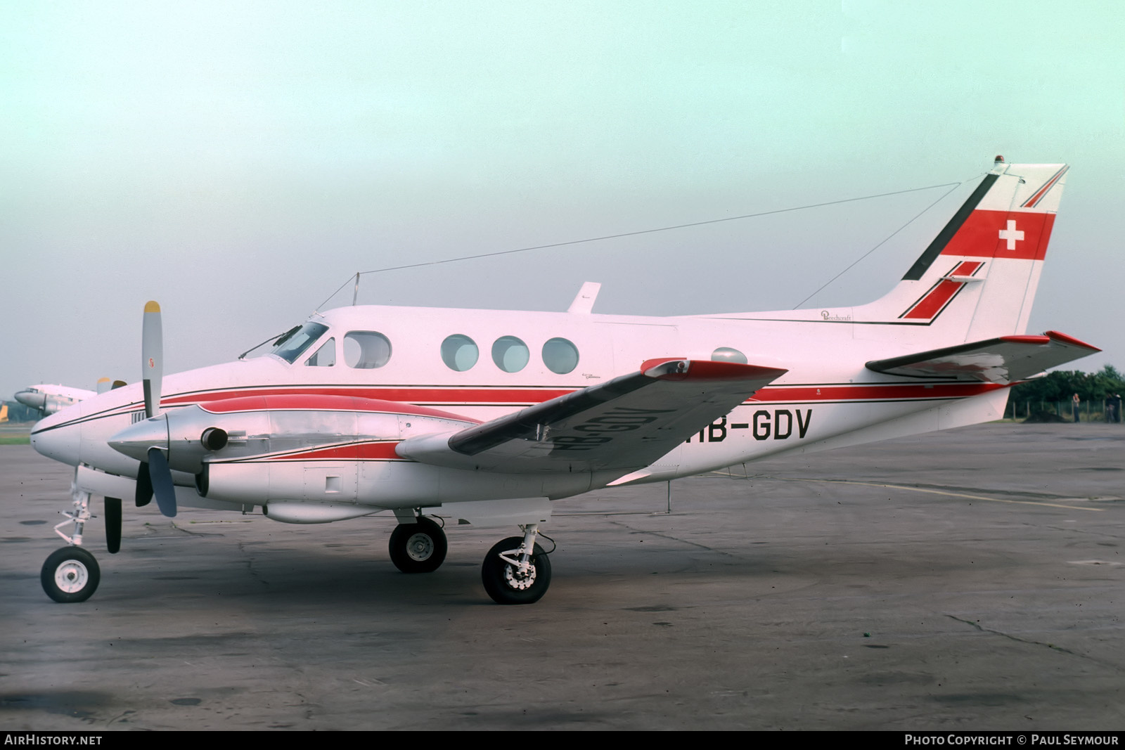 Aircraft Photo of HB-GDV | Beech B90 King Air | AirHistory.net #580231