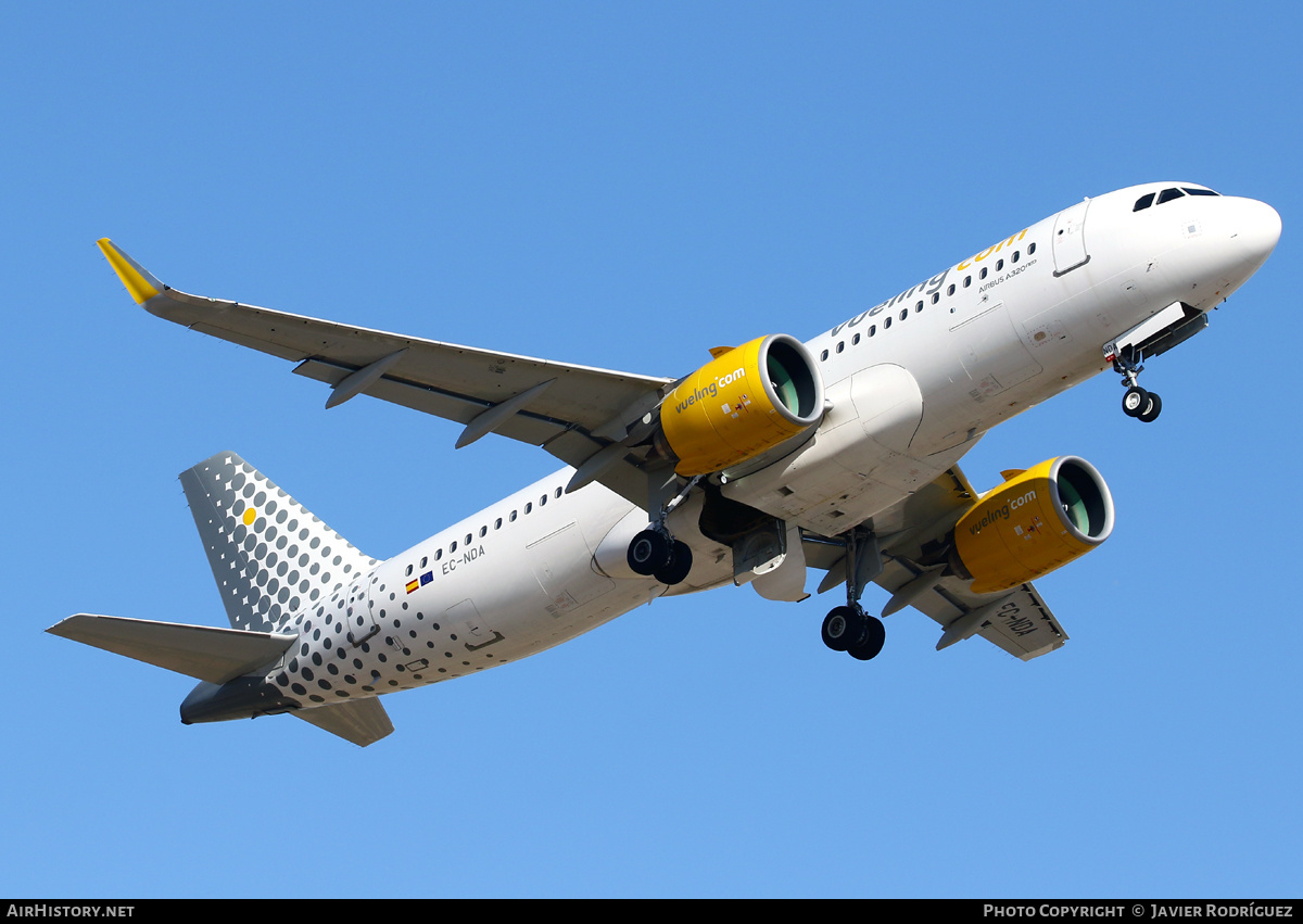 Aircraft Photo of EC-NDA | Airbus A320-271N | Vueling Airlines | AirHistory.net #580241